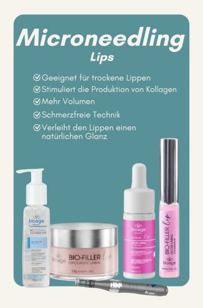 Microneedling Lips